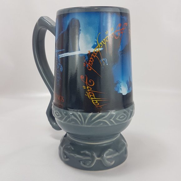 Vintage 2001 Lord of the Rings Fellowship of the Ring Mug Teacup Stein Tolkien - Picture 7 of 16